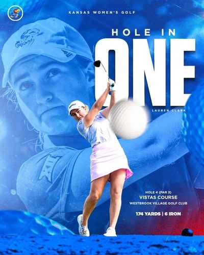 Image post by @KUWomensGolf on Twitter