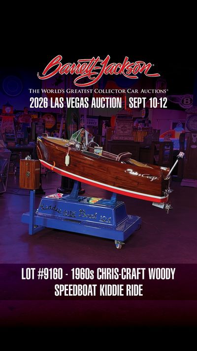 Video post by @barrettjackson on Facebook