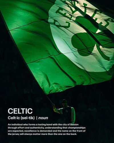 Image post by @celtics on Instagram