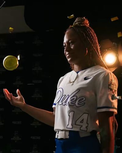 Video post by @DukeSOFTBALL on Twitter