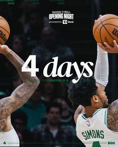 Image post by @celtics on Twitter
