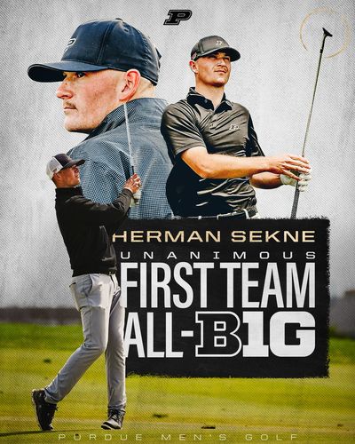 Image post by @PurdueMensGolf on Twitter