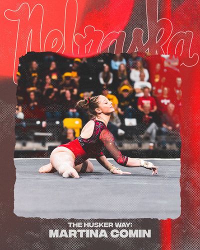 Image post by @HuskersWGym on Twitter