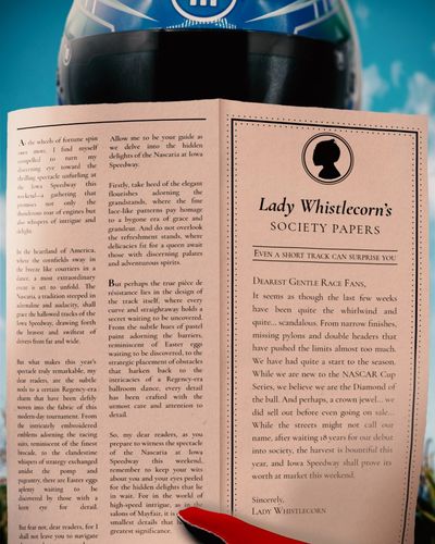 Image post by @iowaspeedway on Twitter