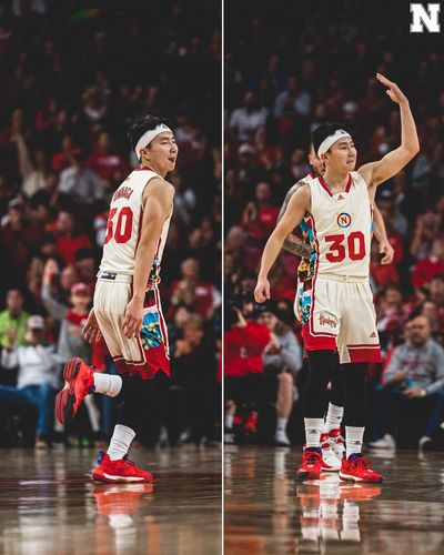 Image post by @HuskerHoops on Twitter