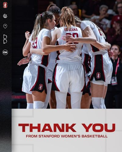 Image post by @StanfordWBB on Twitter