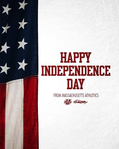 Image post by @UMassAthletics on Twitter