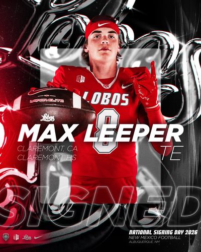 Image post by @UNMLoboFB on Twitter