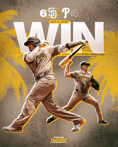 Image post by @Padres on Twitter