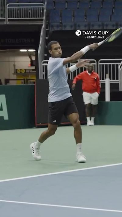 Video post by @DavisCupTennis on Facebook