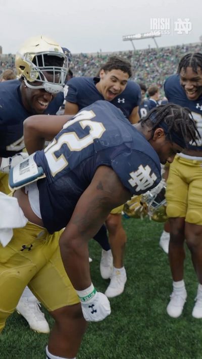 Video post by @ndfootball on Instagram