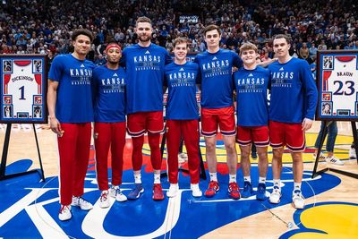 Image post by @KansasBasketball on Facebook