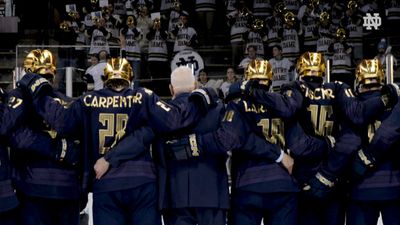 Video post by @NDHockey on Twitter