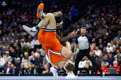 Image post by @ncaawrestling on Instagram