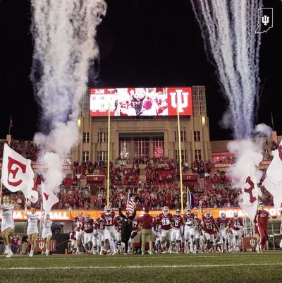 Video post by @IndianaFootball on Twitter