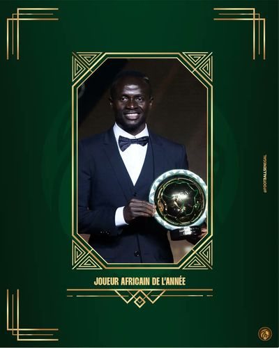 Image post by @FootballSenegal on Twitter