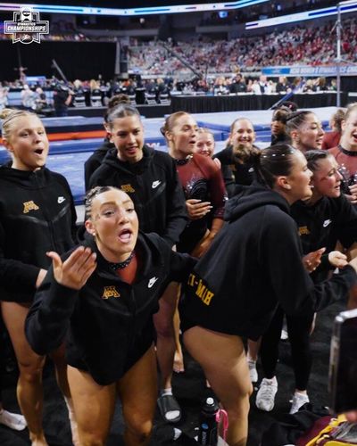 Video post by @NCAA_Gymnastics on Twitter