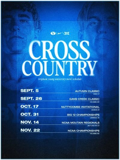 Image post by @BYUtrackandxc on Facebook