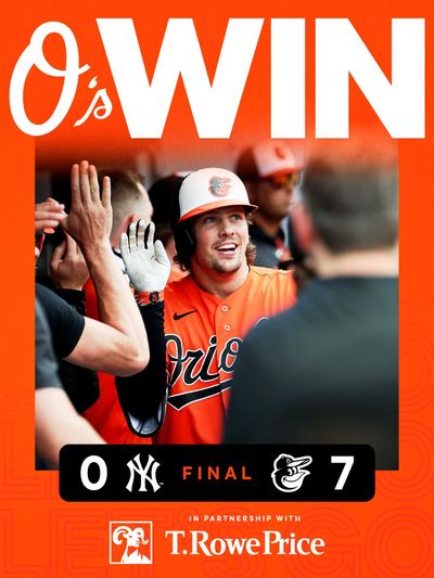 Image post by @Orioles on Twitter