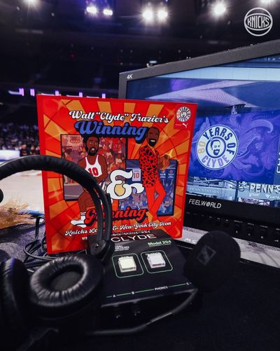 Image post by @nyknicks on Twitter