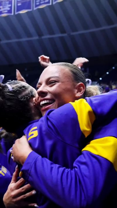 Video post by @lsugym on Instagram