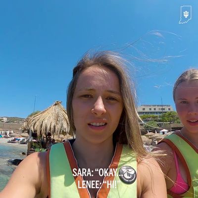 Video post by @IndianaWBB on Twitter