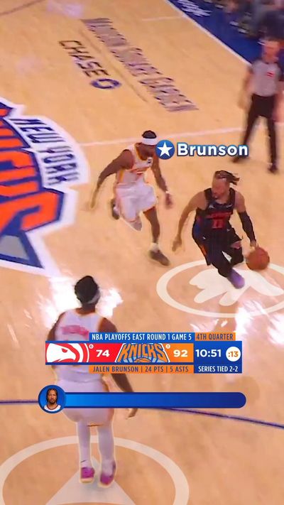 Video post by @nyknicks on Twitter