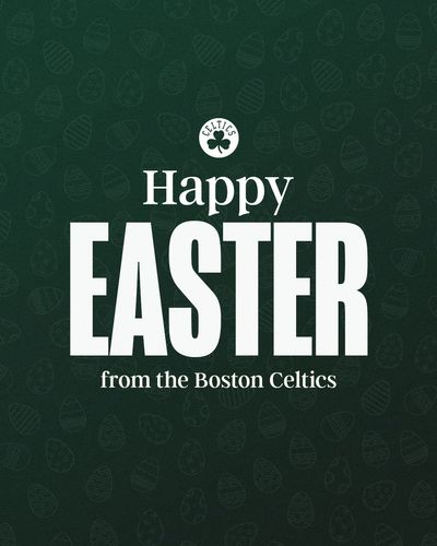Image post by @celtics on Twitter