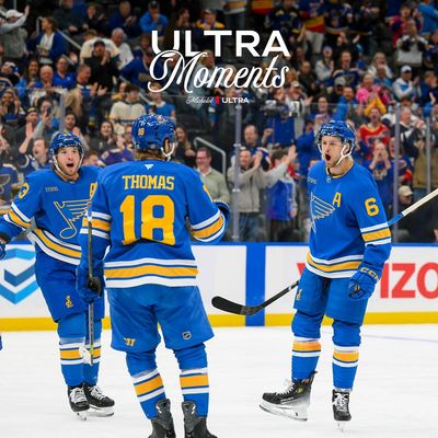 Image post by @StLouisBlues on Twitter/X