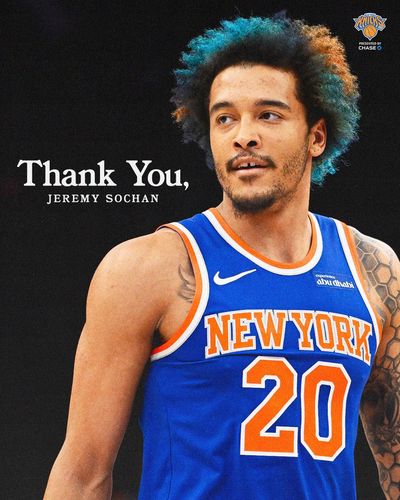 Image post by @nyknicks on Twitter