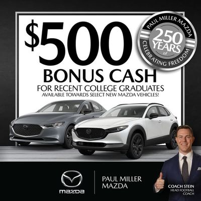 Image post by @PaulMillerMazda on Facebook