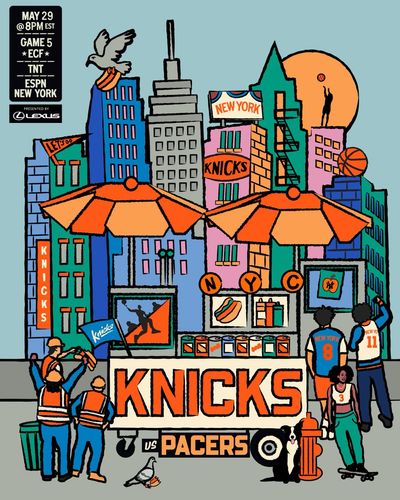 Image post by @nyknicks on Twitter