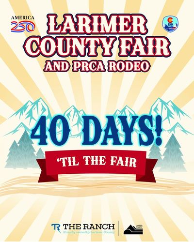 Image post by @LarimerCountyFairAndRodeo on Facebook
