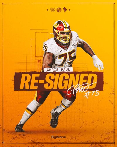 Image post by @Commanders on Twitter