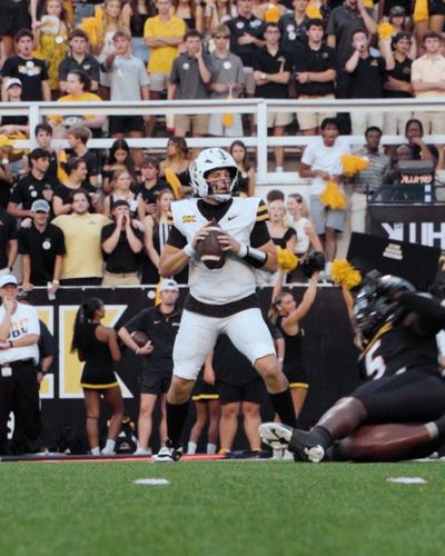 Video post by @SouthernMissFB on Twitter