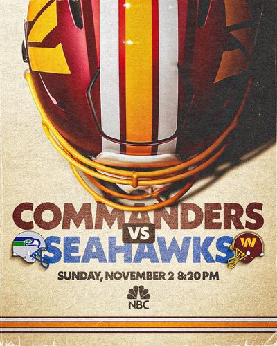 Image post by @Commanders on Twitter