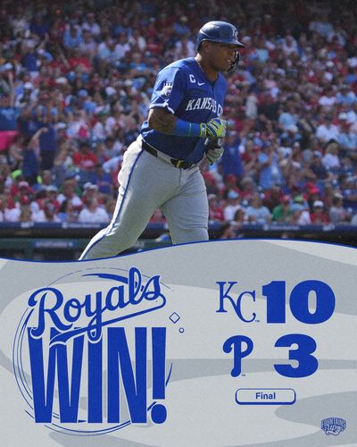 Image post by @Royals on Twitter