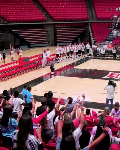 Video post by @TexasTechVB on Twitter/X