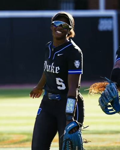 Video post by @DukeSOFTBALL on Twitter/X
