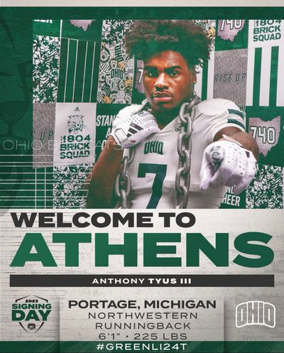 Image post by @OhioFootball on Twitter/X