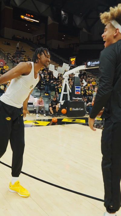 Video post by @MizzouHoops on Twitter/X