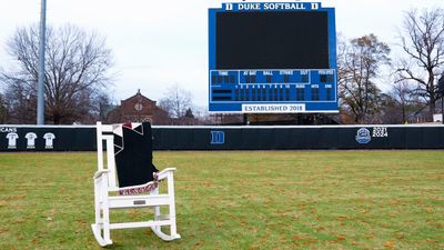 Video post by @DukeSOFTBALL on Twitter/X
