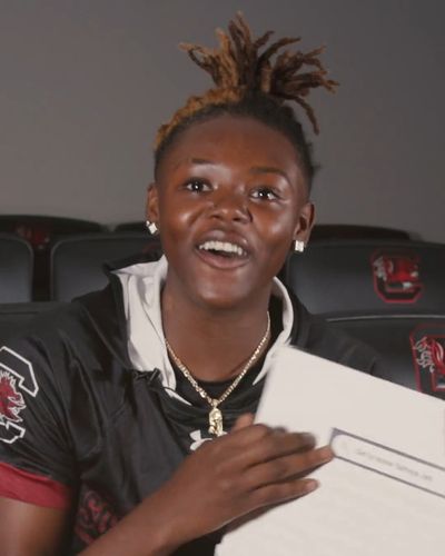 Video post by @GamecockWBB on Twitter/X