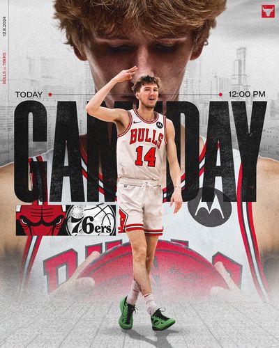 Image post by @chicagobulls on Twitter/X