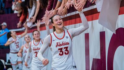 Video post by @HokiesWBB on Twitter/X