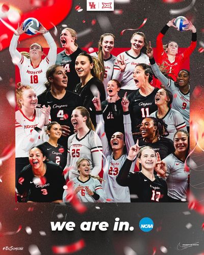 Image post by @UHCougarVB on Twitter