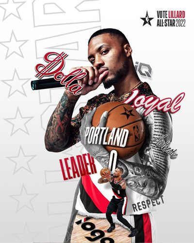 Image post by @trailblazers on Twitter