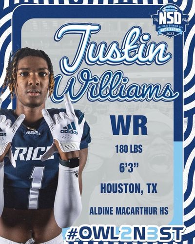 Image post by @ricefootball on Instagram