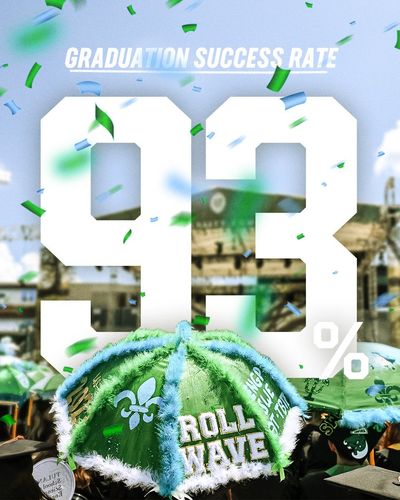 Image post by @TulaneAthletics on Twitter