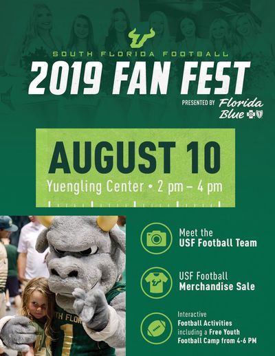 Image post by @USFAthletics on Twitter
